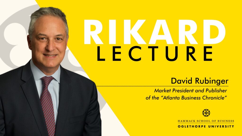 David Rubinger is presenting at the Rikard Lecture on April 30, 2024.